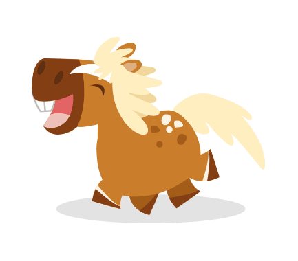 ilustracion de pony